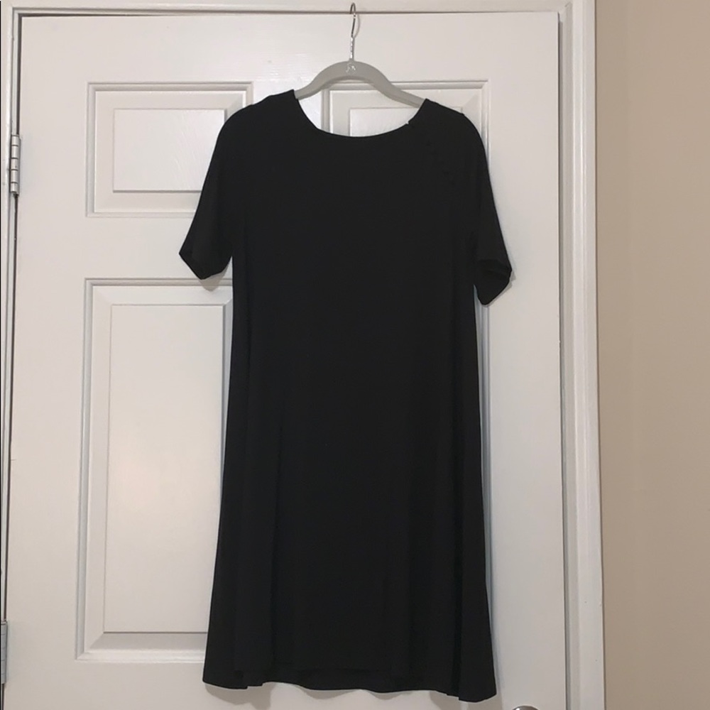 Black Shift Dress